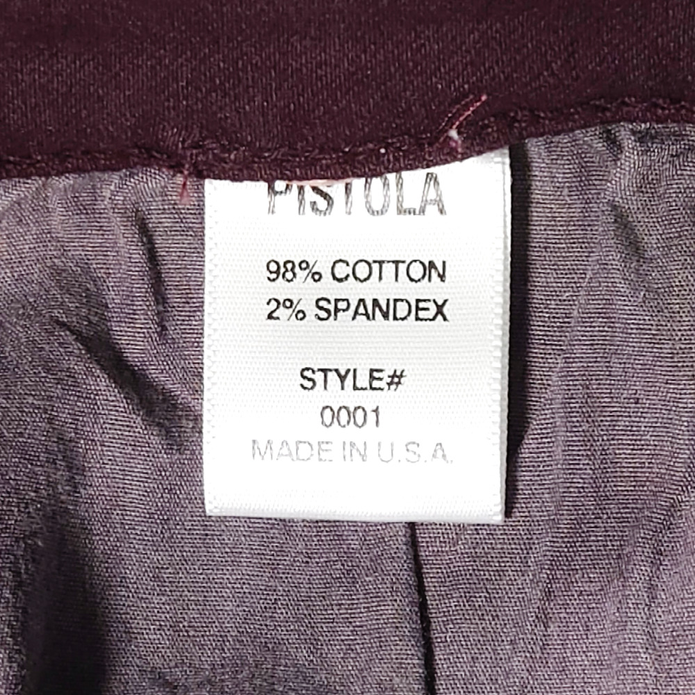 NWT Pistola Aline High-Rise Skinny Denim Ankle Jeans Sz. 27x27.50 Coated Sangria - Picture 5 of 11